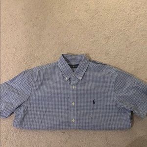 Ralph Lauren Men’s Short Sleeve Button Down Shirt